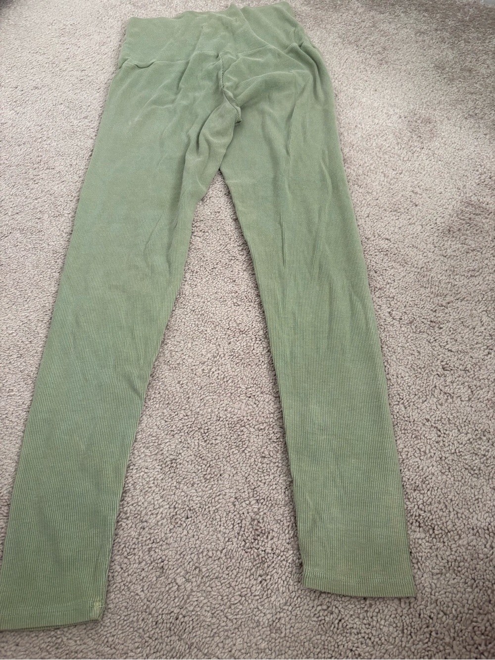 Groceries Ribbed Soft Legging In Carrot Tops Large - Picture 3 of 14